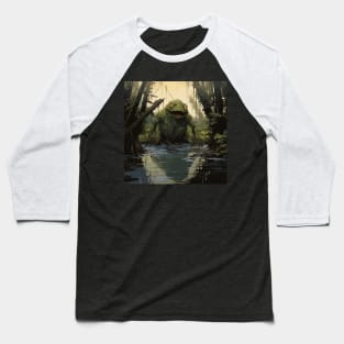 Swamp Monster Baseball T-Shirt